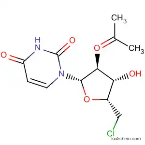 Molecular Structure of 19556-51-5 (Uridine, 5'-chloro-5'-deoxy-2',3'-O-(1-methylethylidene)-)