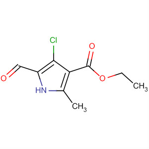 1H-Pyrrole-3-carboxylic acid, 4-chloro-5-formyl-2-methyl-, ethyl ester