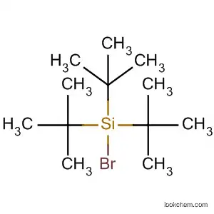Molecular Structure of 56348-25-5 (Silane, bromotris(1,1-dimethylethyl)-)