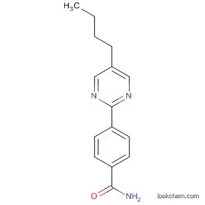 Molecular Structure of 59855-02-6 (Benzamide, 4-(5-butyl-2-pyrimidinyl)-)
