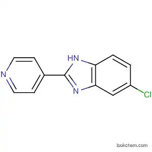 Molecular Structure of 63411-76-7 (1H-Benzimidazole, 5-chloro-2-(4-pyridinyl)-)