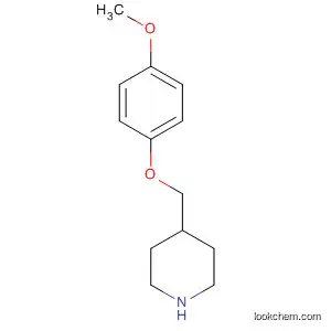 Molecular Structure of 63608-38-8 (4-(4-METHOXY-PHENOXYMETHYL)-PIPERIDINE)