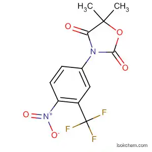 5,5-dimethyl-3-[4-nitro-3-(trifluoromethyl)phenyl]oxazolidine-2,4-dione