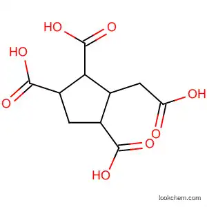 Molecular Structure of 24434-90-0 (2,3,5-Tricarboxycyclopentane-1-acetic acid)