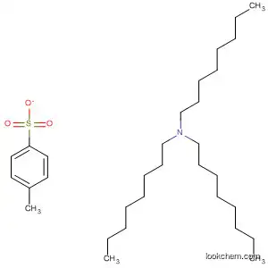 Molecular Structure of 30563-00-9 (N,N-dioctyloctan-1-aminium 4-methylbenzenesulfonate)