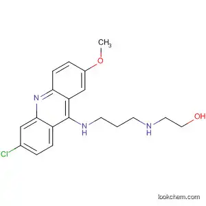 2-({3-[(6-Chloro-2-methoxyacridin-9-yl)amino]propyl}amino)ethanol