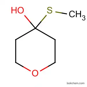 Molecular Structure of 38447-82-4 (2H-Thiopyran-4-ol, tetrahydro-4-methyl-)