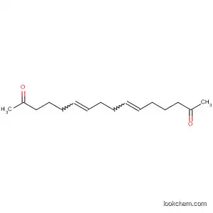 Molecular Structure of 60419-54-7 (6,10-Hexadecadiene-2,15-dione)