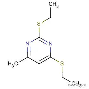 Molecular Structure of 67914-08-3 (2,4-bisethylthio-6-methyl-pyrimidine)