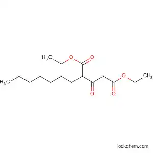 Molecular Structure of 78113-07-2 (Pentanedioic acid, 2-heptyl-3-oxo-, diethyl ester)