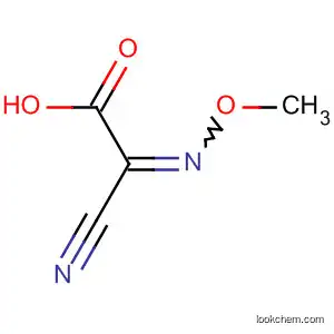 Molecular Structure of 78325-17-4 (Acetic acid, cyano(methoxyimino)-)