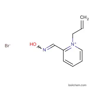 Molecular Structure of 79134-02-4 (Pyridinium, 2-[(hydroxyimino)methyl]-1-(2-propenyl)-, bromide)