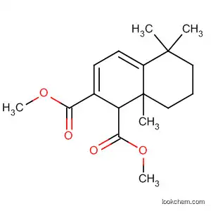 Molecular Structure of 79679-68-8 (1,2-Naphthalenedicarboxylic acid,
1,5,6,7,8,8a-hexahydro-5,5,8a-trimethyl-, dimethyl ester, trans-)