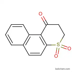 Molecular Structure of 90396-07-9 (1H-Naphtho[2,1-b]thiopyran-1-one, 2,3-dihydro-, 4,4-dioxide)