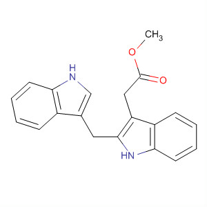 1H-Indole-3-acetic acid, 2-(1H-indol-3-ylmethyl)-, methyl ester