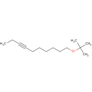 Molecular Structure of 100669-80-5 (3-Decyne, 10-(1,1-dimethylethoxy)-)