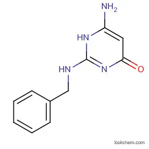 Molecular Structure of 104296-01-7 (6-Amino-2-(benzylamino)pyrimidin-4(3H)-one)