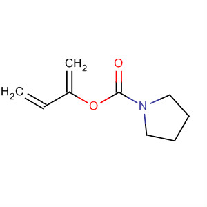 Molecular Structure of 106114-37-8 (1-Pyrrolidinecarboxylic acid, 1-methylene-2-propenyl ester)