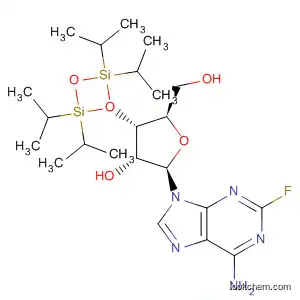 Molecular Structure of 111556-91-3 (Adenosine,
2-fluoro-3',5'-O-[1,1,3,3-tetrakis(1-methylethyl)-1,3-disiloxanediyl]-)