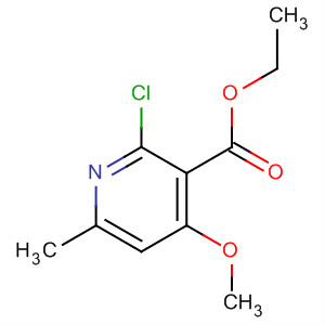 3-Pyridinecarboxylic acid, 2-chloro-4-methoxy-6-methyl-, ethyl ester