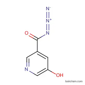 Molecular Structure of 112193-40-5 (3-Pyridinecarbonyl azide, 5-hydroxy-)