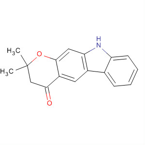 Molecular Structure of 113425-43-7 (Pyrano[2,3-b]carbazol-4(10H)-one, 2,3-dihydro-2,2-dimethyl-)