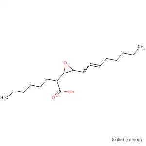 Molecular Structure of 113972-57-9 (Oxiraneoctanoic acid, 3-(2-octenyl)-)
