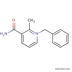 Molecular Structure of 114260-95-6 (Pyridinium, 3-(aminocarbonyl)-2-methyl-1-(phenylmethyl)-)