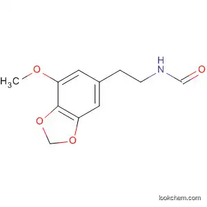 Molecular Structure of 33543-00-9 (Formamide, N-[2-(7-methoxy-1,3-benzodioxol-5-yl)ethyl]-)