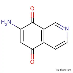 Molecular Structure of 118680-81-2 (7-Aminoisoquinoline-5,8-dione)