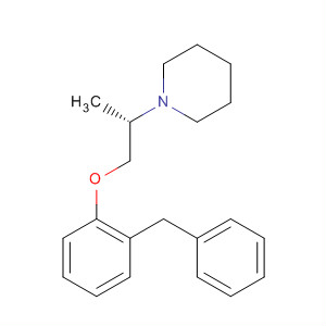 Piperidine, 1-[1-methyl-2-[2-(phenylmethyl)phenoxy]ethyl]-, (S)-
