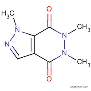 Molecular Structure of 83633-47-0 (1H-Pyrazolo[3,4-d]pyridazine-4,7-dione, 5,6-dihydro-1,5,6-trimethyl-)