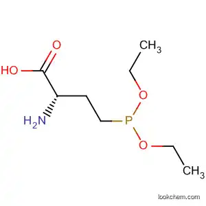 Molecular Structure of 141894-89-5 (Butanoic acid, 2-amino-4-(diethoxyphosphinyl)-, (S)-)