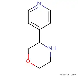 Molecular Structure of 143798-67-8 (3-(Pyridin-4-yl)Morpholine)