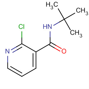 3-Pyridinecarboxamide, 2-chloro-N-(1,1-dimethylethyl)-