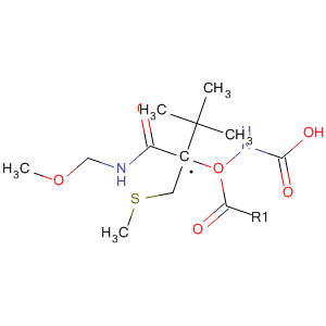 Carbamic acid, [2-(methoxymethylamino)-1-[(methylthio)methyl]-2-oxoethyl]-, 1,1-dimethylethyl ester, (R)-