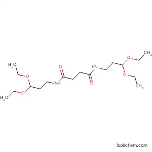 Molecular Structure of 16854-40-3 (Butanediamide, N,N'-bis(3,3-diethoxypropyl)-)