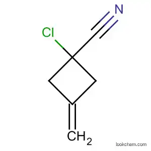 Molecular Structure of 71802-58-9 (Cyclobutanecarbonitrile, 1-chloro-3-methylene-)