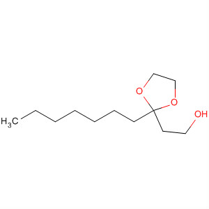 Molecular Structure of 161838-89-7 (1,3-Dioxolane-2-ethanol, 2-heptyl-)