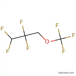 Molecular Structure of 1683-81-4 (1,1,2,2-tetrafluoro-3-(trifluoromethoxy)propane)