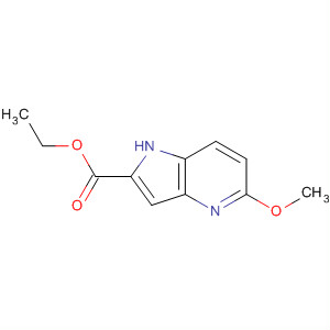1H-Pyrrolo[3,2-b]pyridine-2-carboxylic acid, 5-methoxy-, ethyl ester