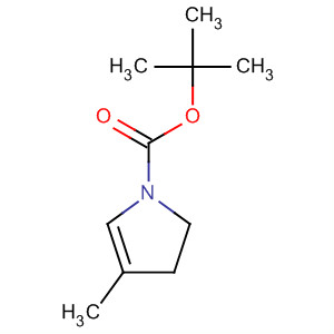 Molecular Structure of 178172-27-5 (1H-Pyrrole-1-carboxylic acid, 2,3-dihydro-4-methyl-, 1,1-dimethylethyl
ester)