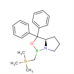 1H,3H-Pyrrolo[1,2-c][1,3,2]oxazaborole, tetrahydro-3,3-diphenyl-1-[(trimethylsilyl)methyl]-, (R)-
