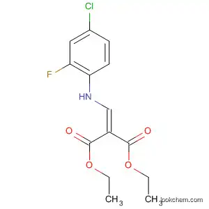 DIETHYL 2-[(4-CHLORO-2-FLUOROANILINO)METHYLENE]MALONATE