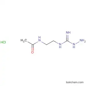 Molecular Structure of 192511-71-0 (N-[2-(N-Aminoguanidino)ethyl]acetamide hydrochloride)
