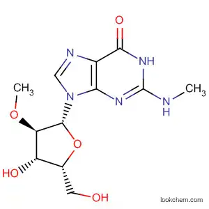 Molecular Structure of 135023-21-1 (Guanosine, N-methyl-2'-O-methyl-)