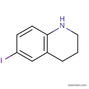 Molecular Structure of 193354-16-4 (6-iodo-1,2,3,4-tetrahydroquinoline)