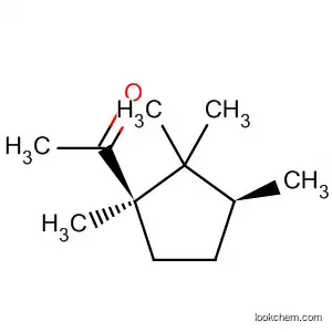 Molecular Structure of 59642-07-8 (Ethanone, 1-[(1R,3S)-1,2,2,3-tetramethylcyclopentyl]-)