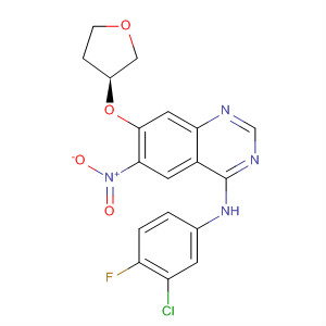 314771-88-5,4-QuinazolinaMine, N-(3-chloro-4-fluorophenyl)-6-nitro-7-[[(3S)-tetrahydro-3-furanyl]oxy]-,4-[(3-Chloro-4-fluorophenyl)amino]-6-nitro-7-((5)-tetrahydrofuran-3-yloxy)-quinazoline;(S)-N-(3-chloro-4-fluorophenyl)-6-nitro-7-(tetrahydrofuran-3-yloxy)quinazolin-4-amine;(S)-N-(3-chloro-4-fluorophenyl)-6-nitro-7-((tetrahydrofuran-3-yl)oxy)quinazolin-4-amine;(2Z)-Afatinib intermediate;