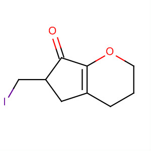 4(2H)-Benzofuranone, 3,5,6,7-tetrahydro-2-(iodomethyl)-